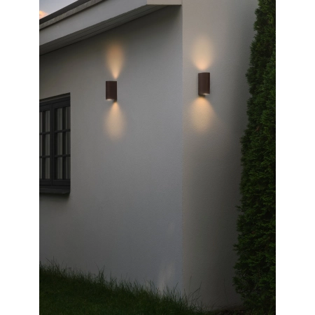 Kinkiet zewnętrzny IP44 w kolorze rdzy CORTEN Dion NO2518021009 - Nordlux
